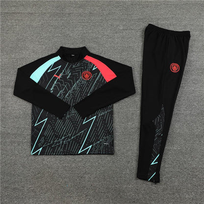 Manchester City "Lightning Sky" Premium Tracksuit from FootballPrestige.shop - Premium Concept kits