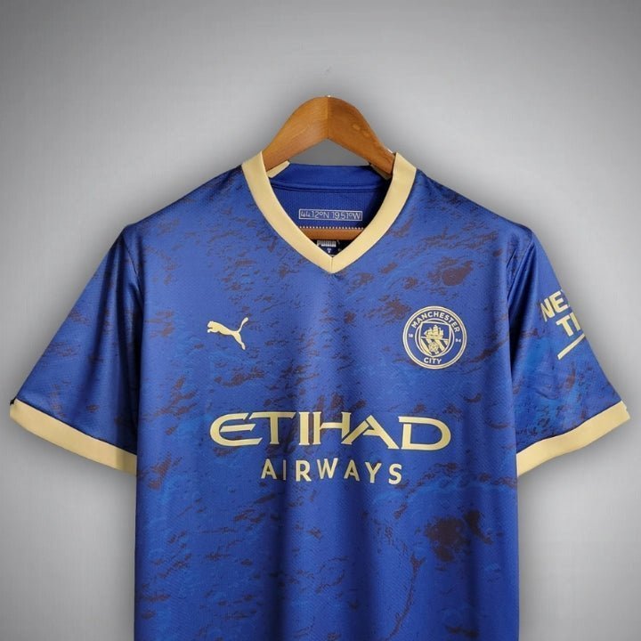 Manchester City "Navy Fusion" Premium Kit from FootballPrestige.shop - Premium Concept kits