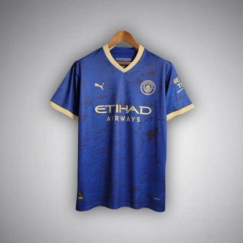 Manchester City "Navy Fusion" Premium Kit from FootballPrestige.shop - Premium Concept kits