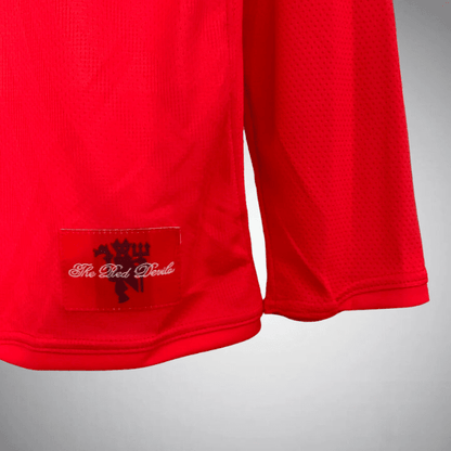 Manchester United 2007 - 2008 Home Kit - Premium Quality Kits at FootballPrestige.store