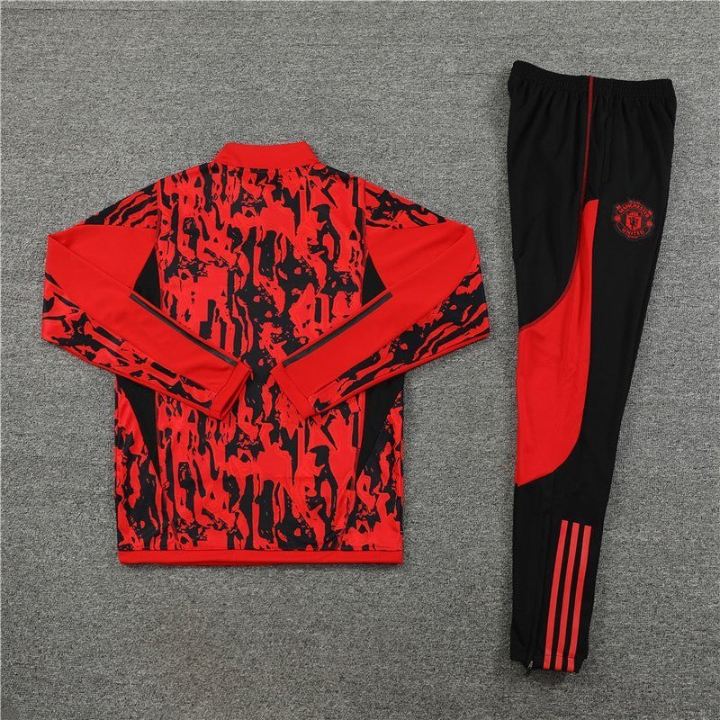 Manchester United "Inferno" Premium Tracksuit - Premium Quality Kits at FootballPrestige.store