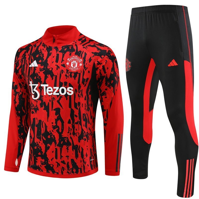 Manchester United "Inferno" Premium Tracksuit - Premium Quality Kits at FootballPrestige.store