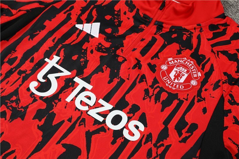 Manchester United "Inferno" Premium Tracksuit - Premium Quality Kits at FootballPrestige.store