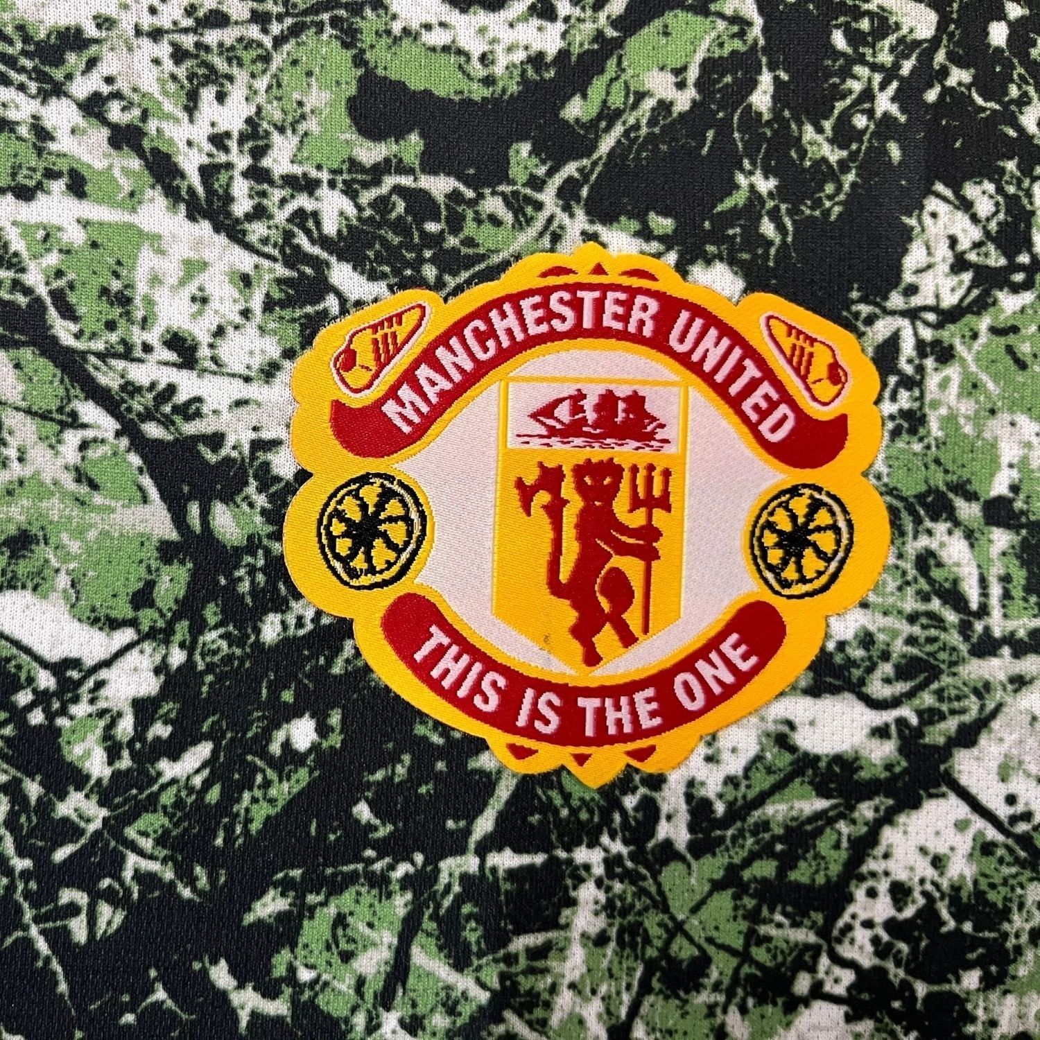Manchester United X Stone Roses Premium Green Kit - Premium Quality Kits at FootballPrestige.store