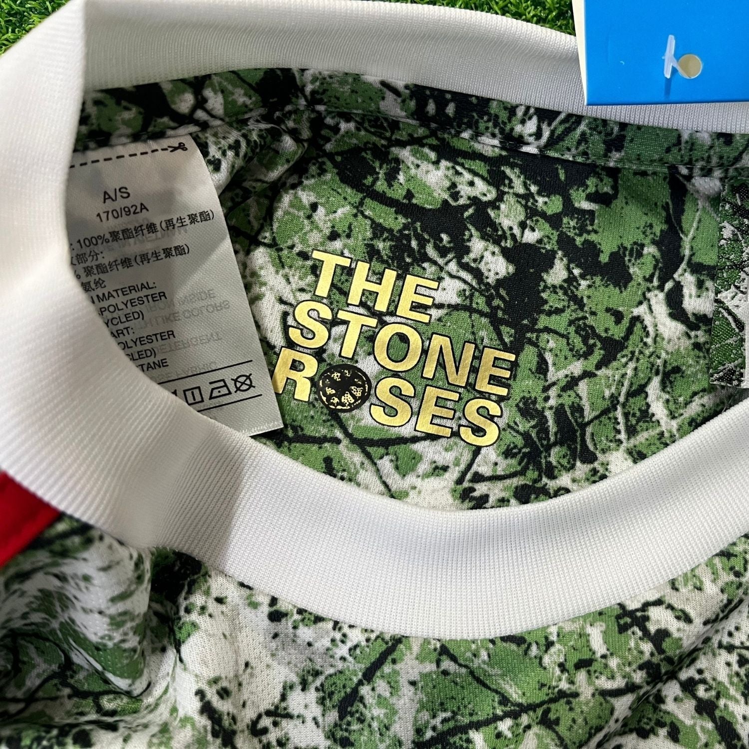 Manchester United X Stone Roses Premium Green Kit - Premium Quality Kits at FootballPrestige.store