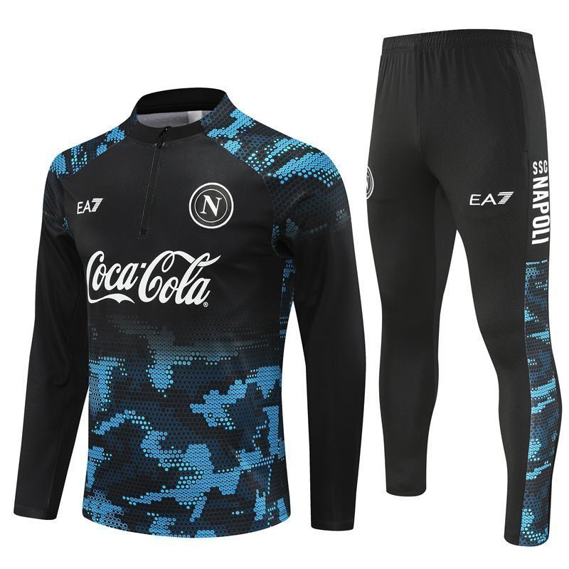 Napoli "Aqua Pulse" Premium Tracksuit from FootballPrestige.club - Premium Football Kits