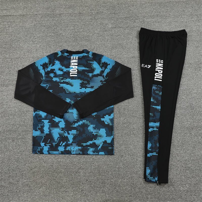 Napoli "Aqua Pulse" Premium Tracksuit from FootballPrestige.com - Premium Football Kits