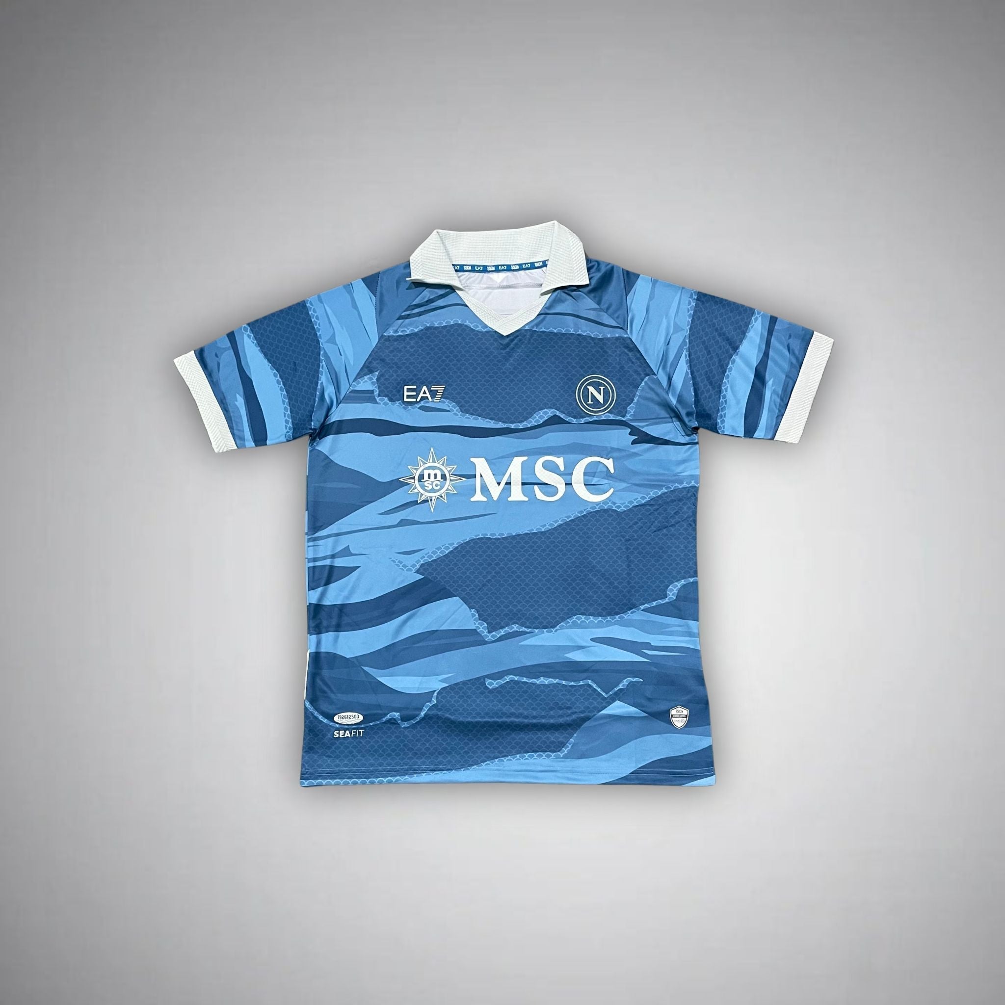 Napoli "Azzuro Mare" Premium Kit from FootballPrestige.club - Premium Football Kits