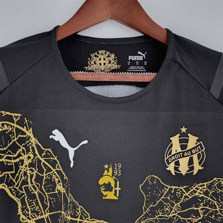 Olimpique De Marseille "Phocaean Cityscape" Premium Kit from FootballPrestige.shop - Premium Concept kits