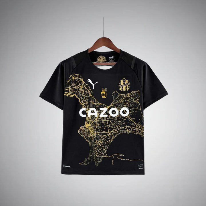 Olimpique De Marseille "Phocaean Cityscape" Premium Kit from FootballPrestige.shop - Premium Concept kits