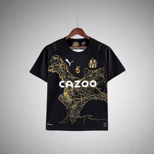 Olimpique De Marseille "Phocaean Cityscape" Premium Kit from FootballPrestige.shop - Premium Concept kits