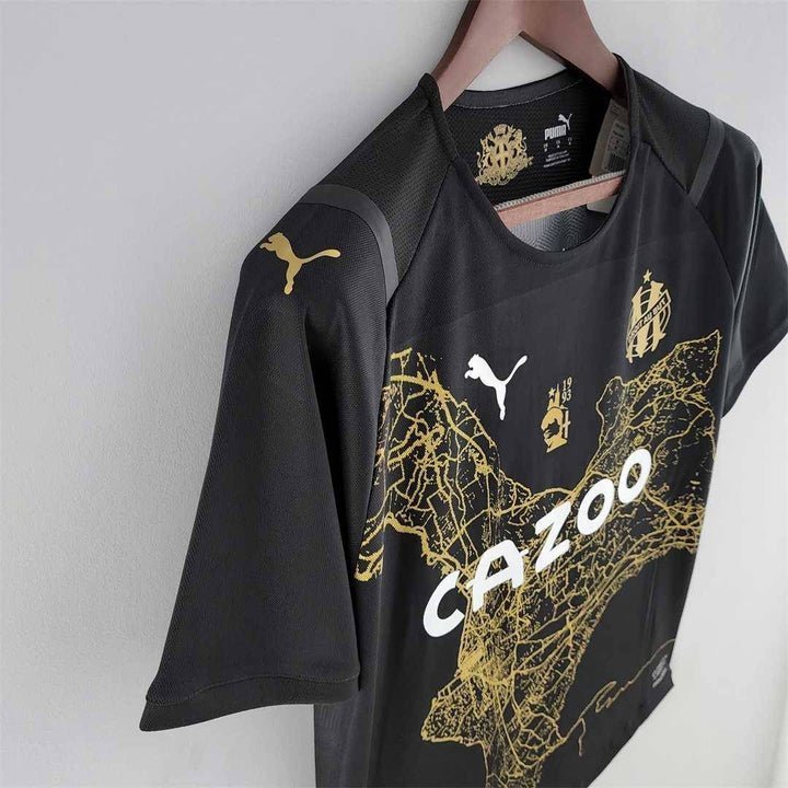 Olimpique De Marseille "Phocaean Cityscape" Premium Kit from FootballPrestige.shop - Premium Concept kits