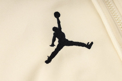 PSG Beige and Black Premium Tracksuit from FootballPrestige.shop - Premium Concept kits