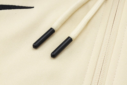 PSG Beige and Dark Blue Premium Tracksuit from FootballPrestige.shop - Premium Concept kits