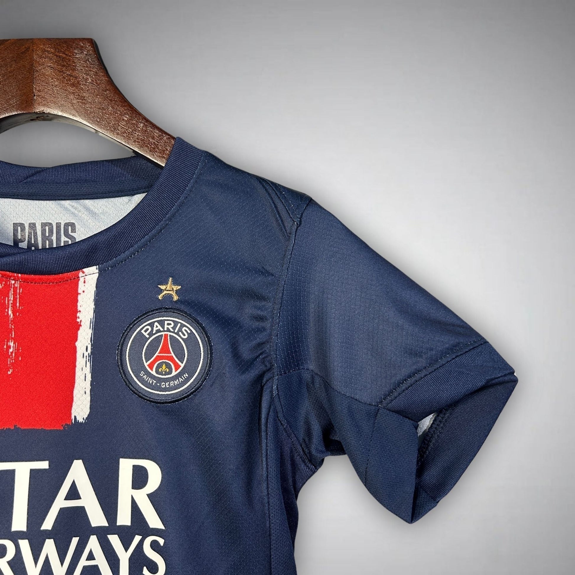 PSG "Champions 2025" Premium Kids Size Kit from FootballPrestige.com - Premium Football Kits