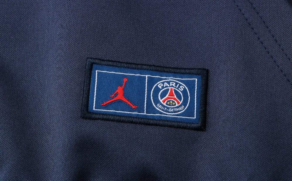PSG Dark Blue and Red x White Premium Tracksuit from FootballPrestige.shop - Premium Concept kits