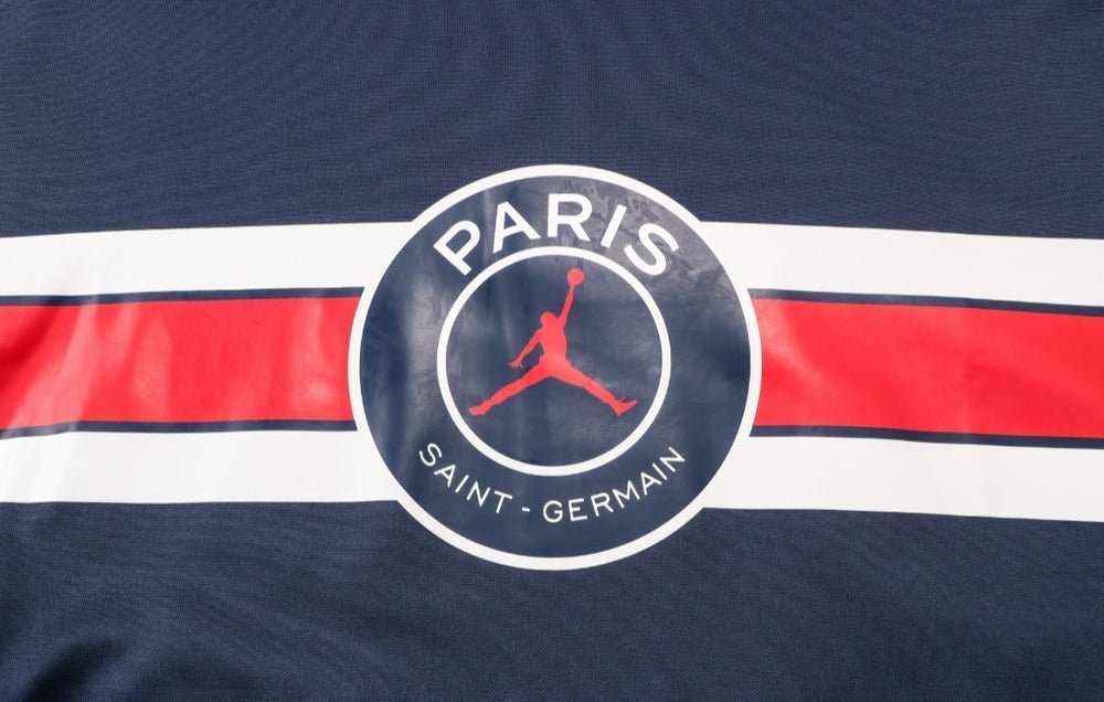 PSG Dark Blue and Red x White Premium Tracksuit from FootballPrestige.shop - Premium Concept kits