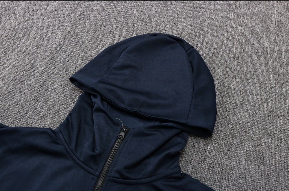 PSG Dark Blue Premium Tracksuit from FootballPrestige.shop - Premium Concept kits