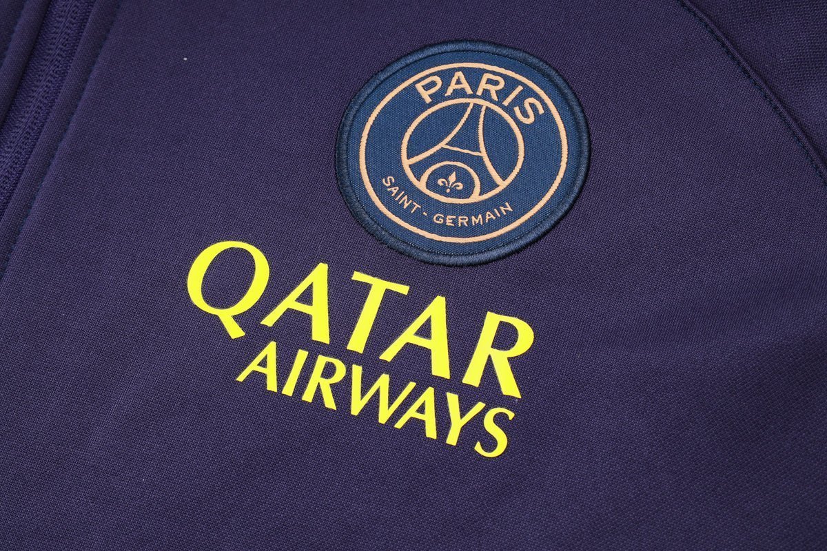 PSG Dark Purple Premium Tracksuit from FootballPrestige.shop - Premium Concept kits