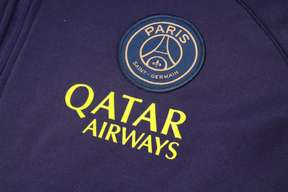 PSG Dark Purple Premium Tracksuit from FootballPrestige.shop - Premium Concept kits