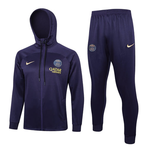 PSG Dark Purple Premium Tracksuit from FootballPrestige.shop - Premium Concept kits