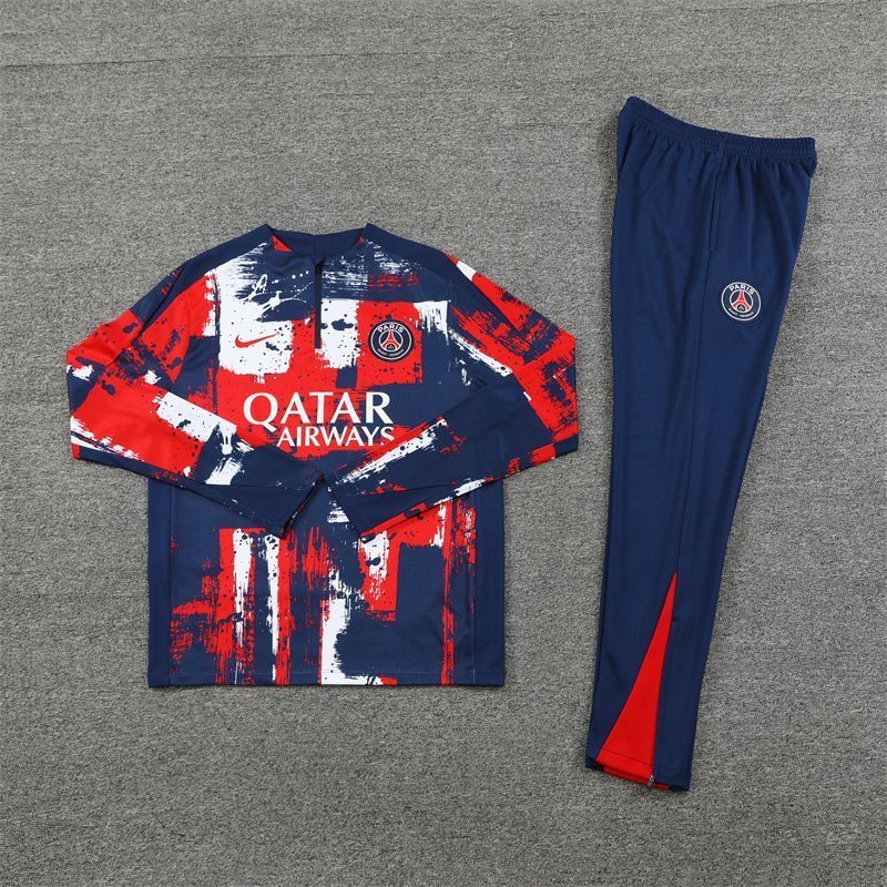 PSG "Parisian Blaze" Premium Tracksuit from FootballPrestige.shop - Premium Concept kits