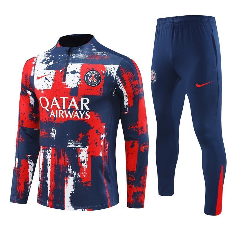 PSG "Parisian Blaze" Premium Tracksuit from FootballPrestige.shop - Premium Concept kits
