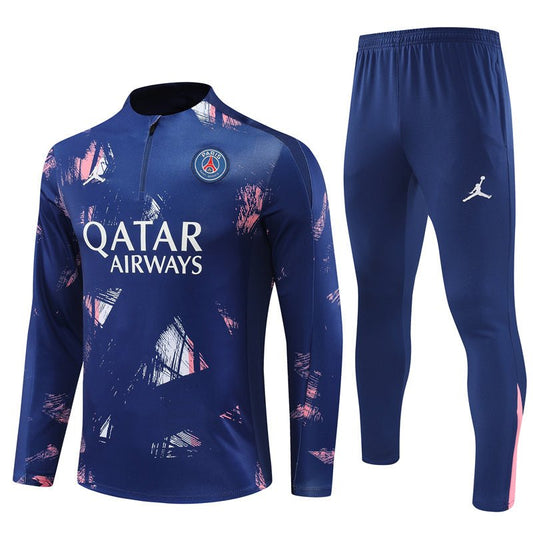 PSG "Parisian Frost" Blue Premium Tracksuit from FootballPrestige.shop - Premium Concept kits