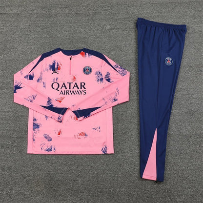 PSG "Parisian Frost" Pink Premium Tracksuit from FootballPrestige.shop - Premium Concept kits