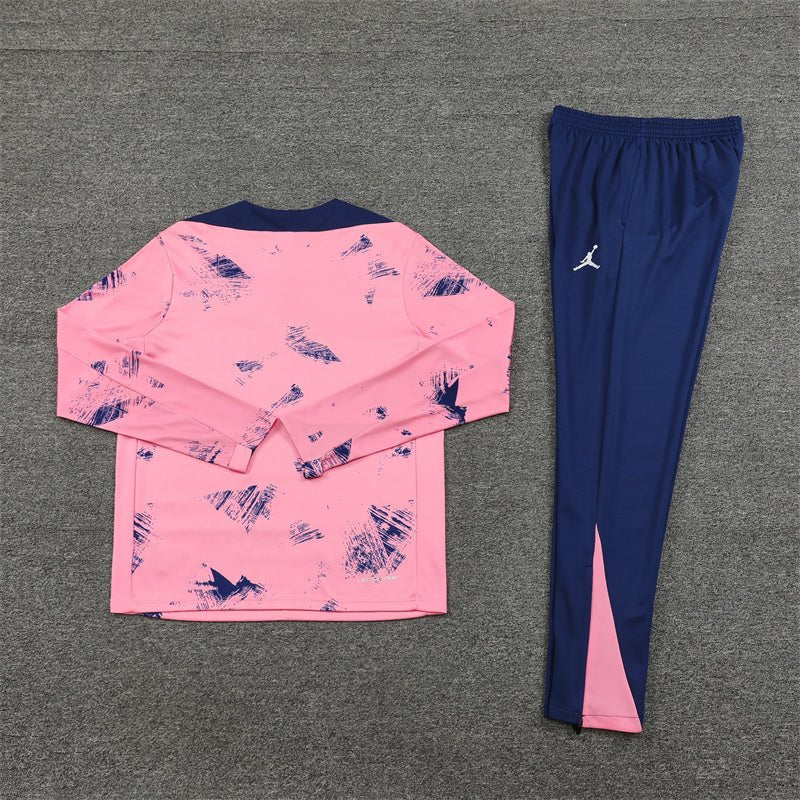 PSG "Parisian Frost" Pink Premium Tracksuit from FootballPrestige.shop - Premium Concept kits