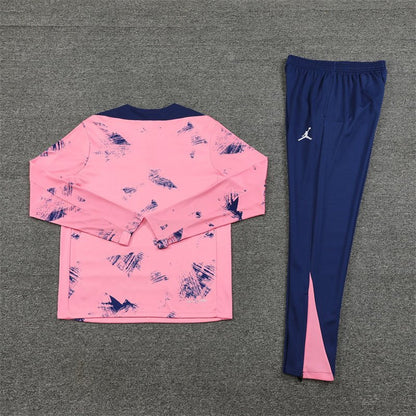 PSG "Parisian Frost" Pink Premium Tracksuit from FootballPrestige.shop - Premium Concept kits