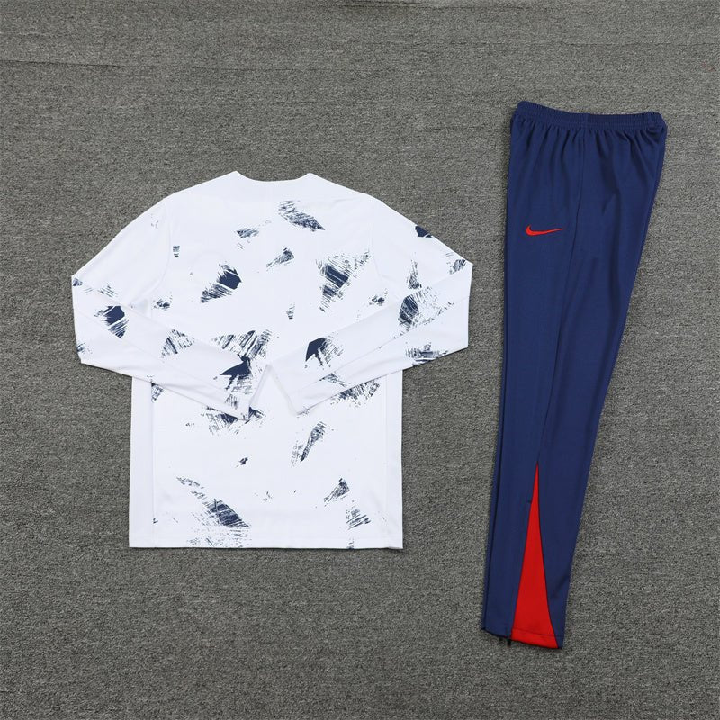 PSG "Parisian Frost" White Premium Tracksuit from FootballPrestige.shop - Premium Concept kits