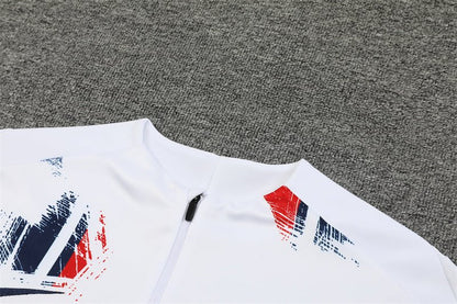 PSG "Parisian Frost" White Premium Tracksuit from FootballPrestige.shop - Premium Concept kits