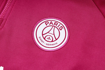 PSG Pink and Black Premium Tracksuit from FootballPrestige.shop - Premium Concept kits