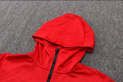 PSG Red Premium Tracksuit from FootballPrestige.shop - Premium Concept kits
