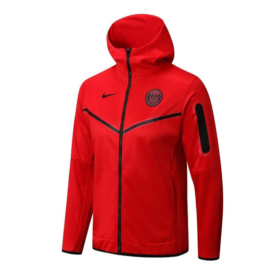 PSG Red Premium Tracksuit from FootballPrestige.shop - Premium Concept kits