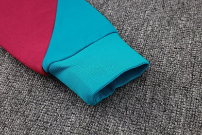PSG Turquoise and Pink Premium Tracksuit from FootballPrestige.shop - Premium Concept kits