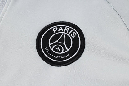 PSG White and Blue Premium Tracksuit from FootballPrestige.shop - Premium Concept kits