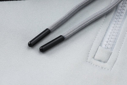 PSG White and Blue Premium Tracksuit from FootballPrestige.shop - Premium Concept kits