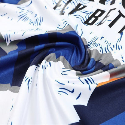 Real Madrid "Azul Reactor" Premium Kids Size Tracksuit from FootballPrestige.com - Premium Football Kits