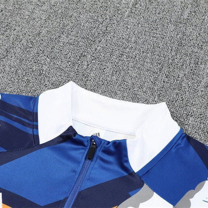 Real Madrid "Azul Reactor" Premium Tracksuit from FootballPrestige.com - Premium Football Kits