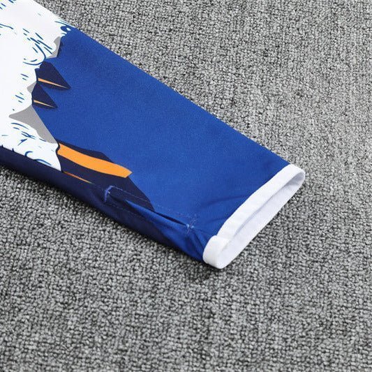 Real Madrid "Azul Reactor" Premium Tracksuit from FootballPrestige.com - Premium Football Kits