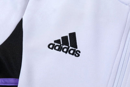 Real Madrid "Blanco Regal" Premium Tracksuit from FootballPrestige.com - Premium Football Kits