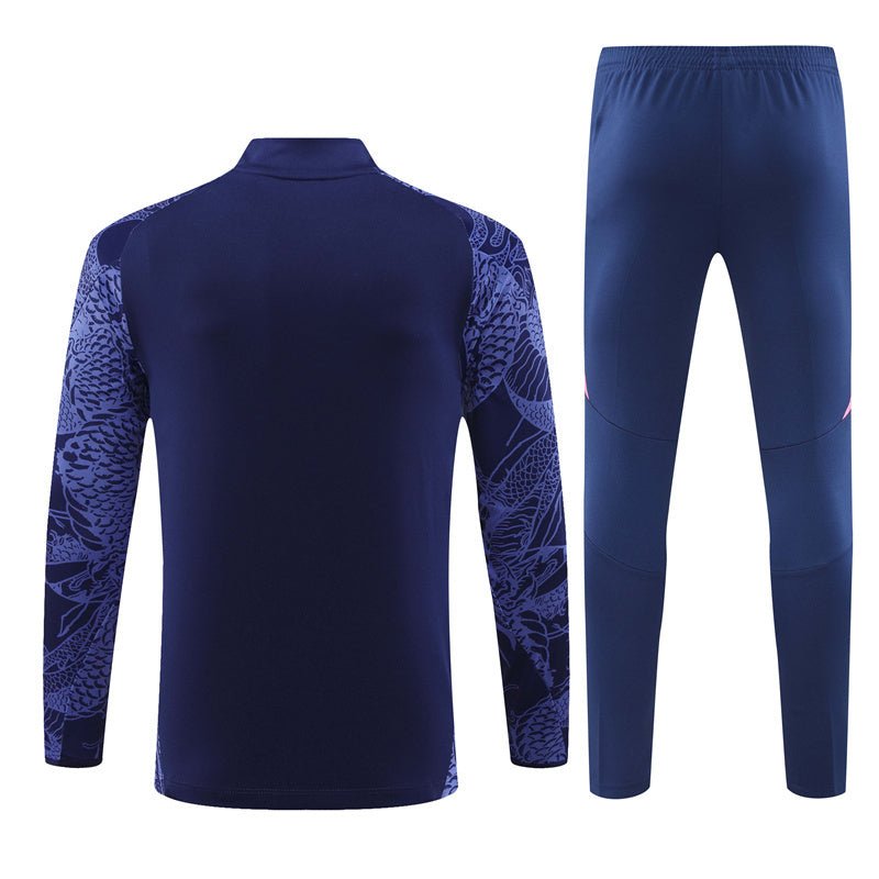 Real Madrid "Celestial Midnight" Premium Kids Size Tracksuit from FootballPrestige.club - Premium Football Kits