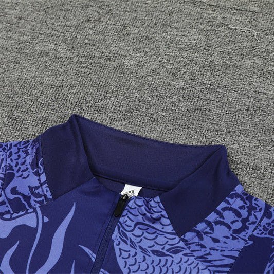 Real Madrid "Celestial Midnight" Premium Kids Size Tracksuit from FootballPrestige.com - Premium Football Kits