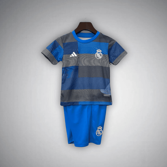 Real Madrid "Cibeles Wave" Premium Kids Size Kit from FootballPrestige.com - Premium Football Kits