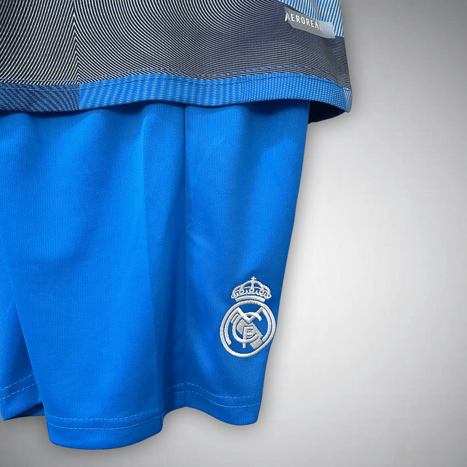 Real Madrid "Cibeles Wave" Premium Kids Size Kit from FootballPrestige.com - Premium Football Kits