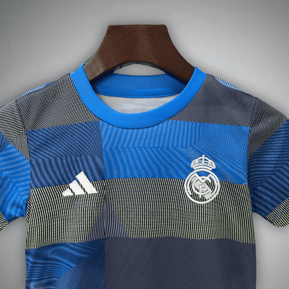 Real Madrid "Cibeles Wave" Premium Kids Size Kit from FootballPrestige.com - Premium Football Kits