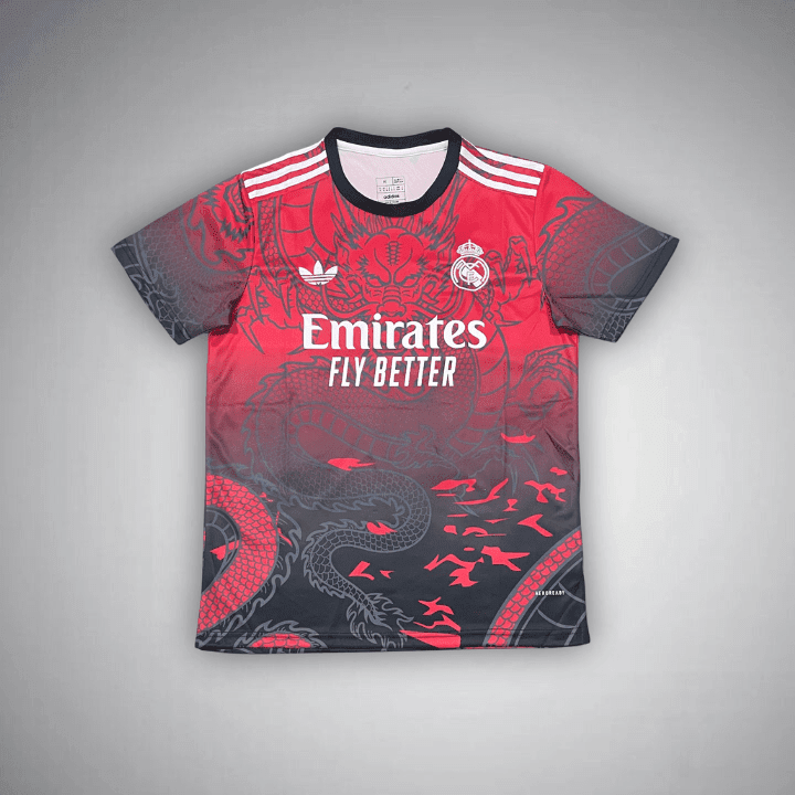Real Madrid "Crimson Path" Premium Kit from FootballPrestige.com - Premium Football Kits