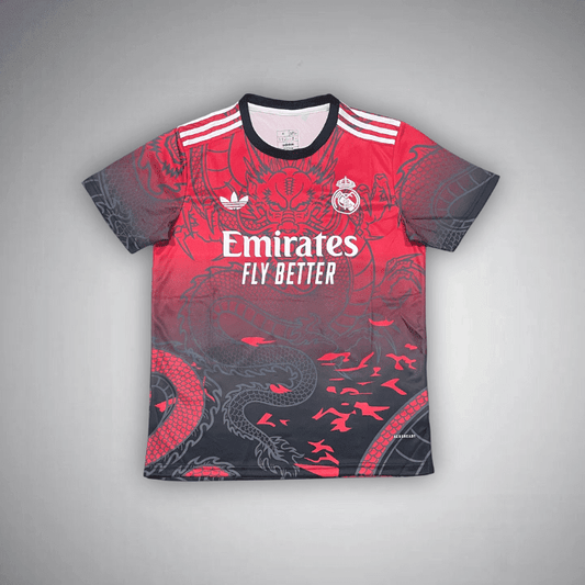 Real Madrid "Crimson Path" Premium Kit from FootballPrestige.com - Premium Football Kits